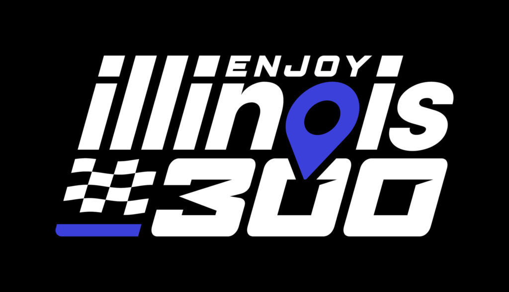 Enjoy Illinois 300 NASCAR LOGO