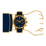 chronograph watch, American chronograph
