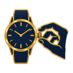 Hand wound watch, mechanical watch